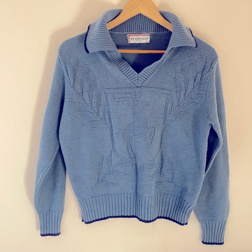 Vintage McGregor Reindeer pullover sweater